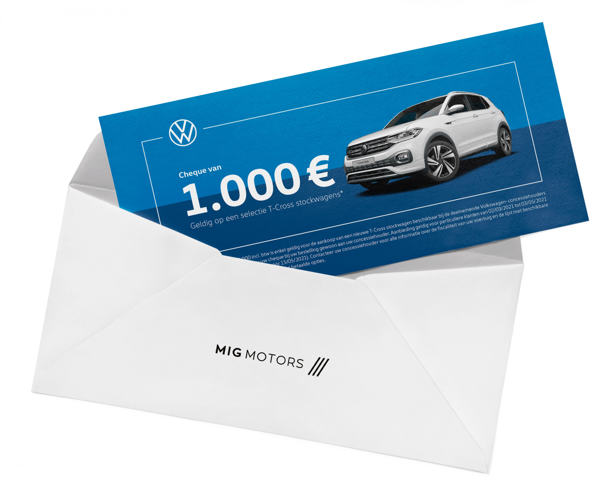 T-Cross lentevoucher