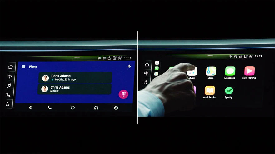 Audi smartphone interface (Q3)