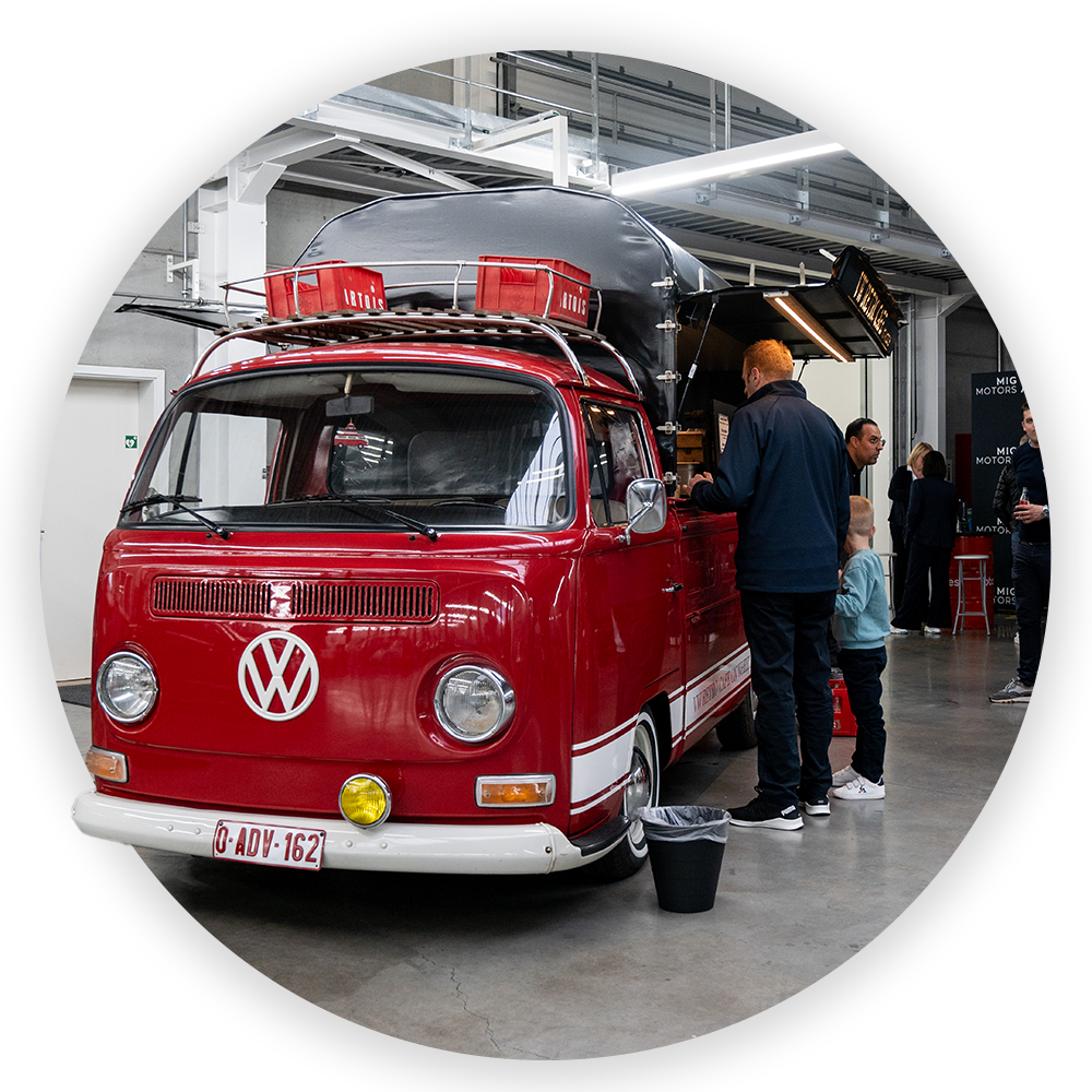 Retro foodtruck MIG Motors Aalter
