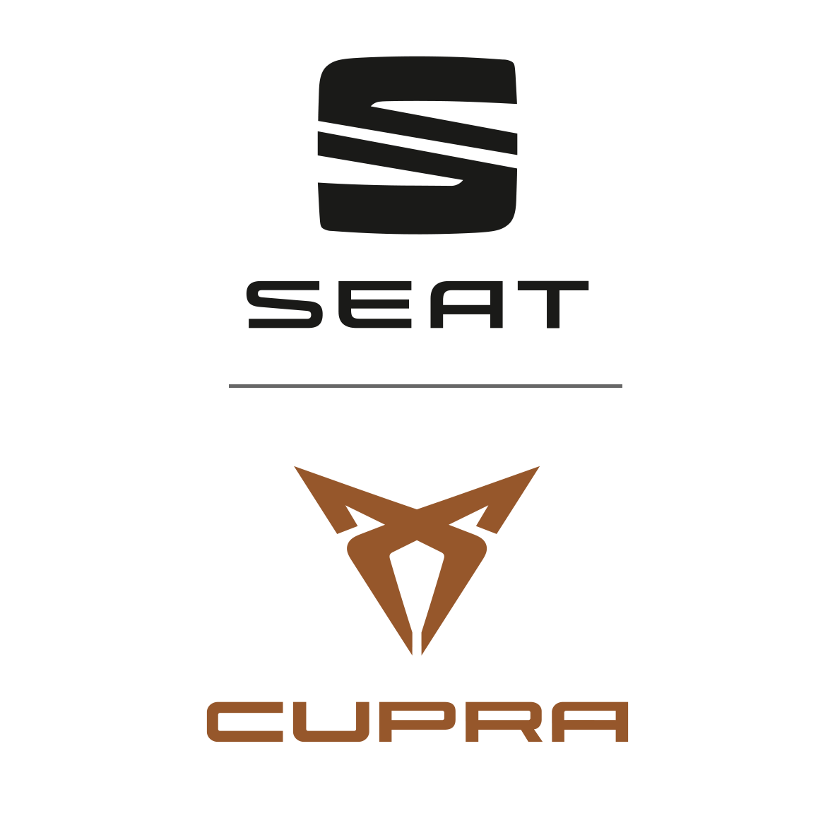 SEAT en CUPRA logo