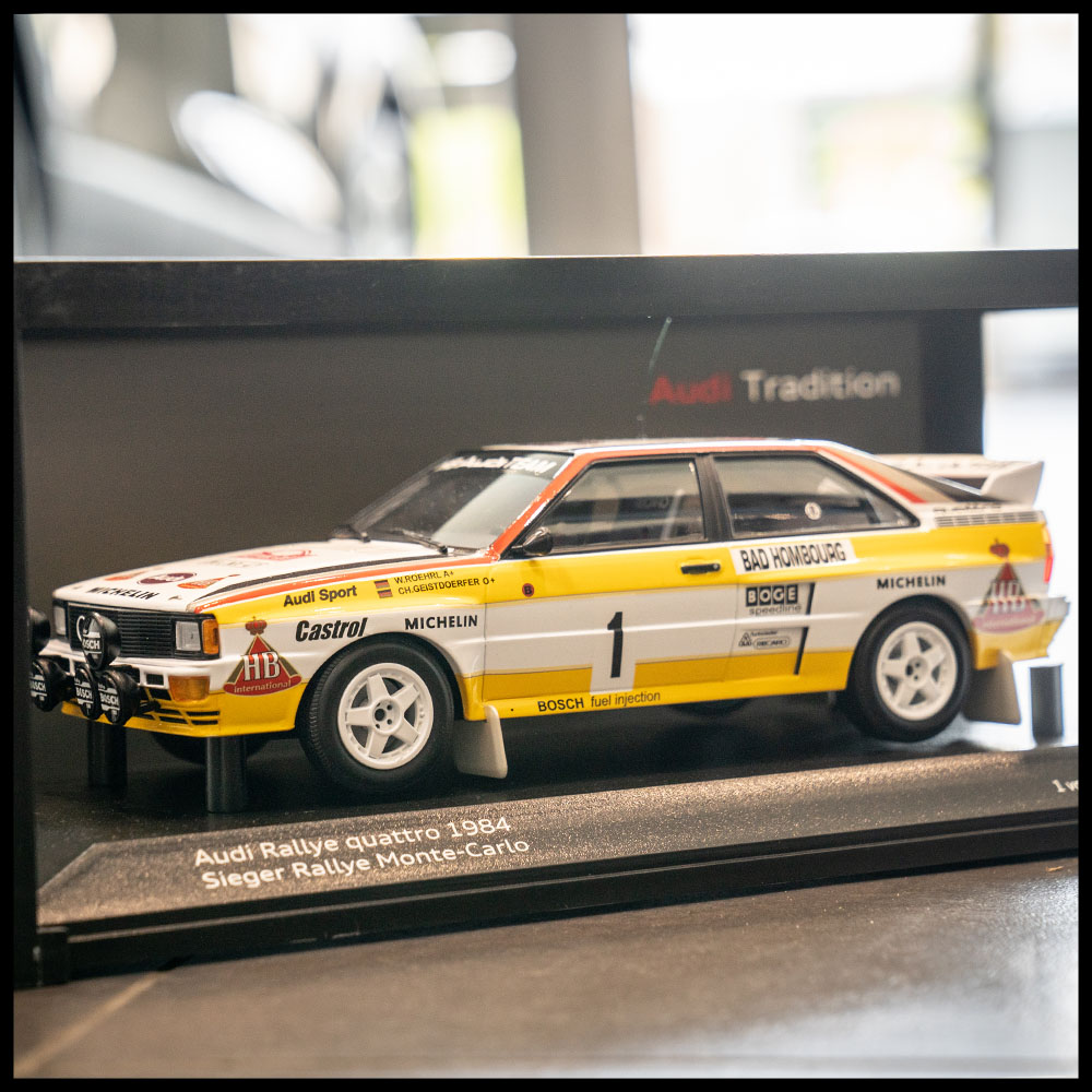 Audi Quattro Sieger Rallye Monte Carlo 1:18 schaalmodel MIG Motors