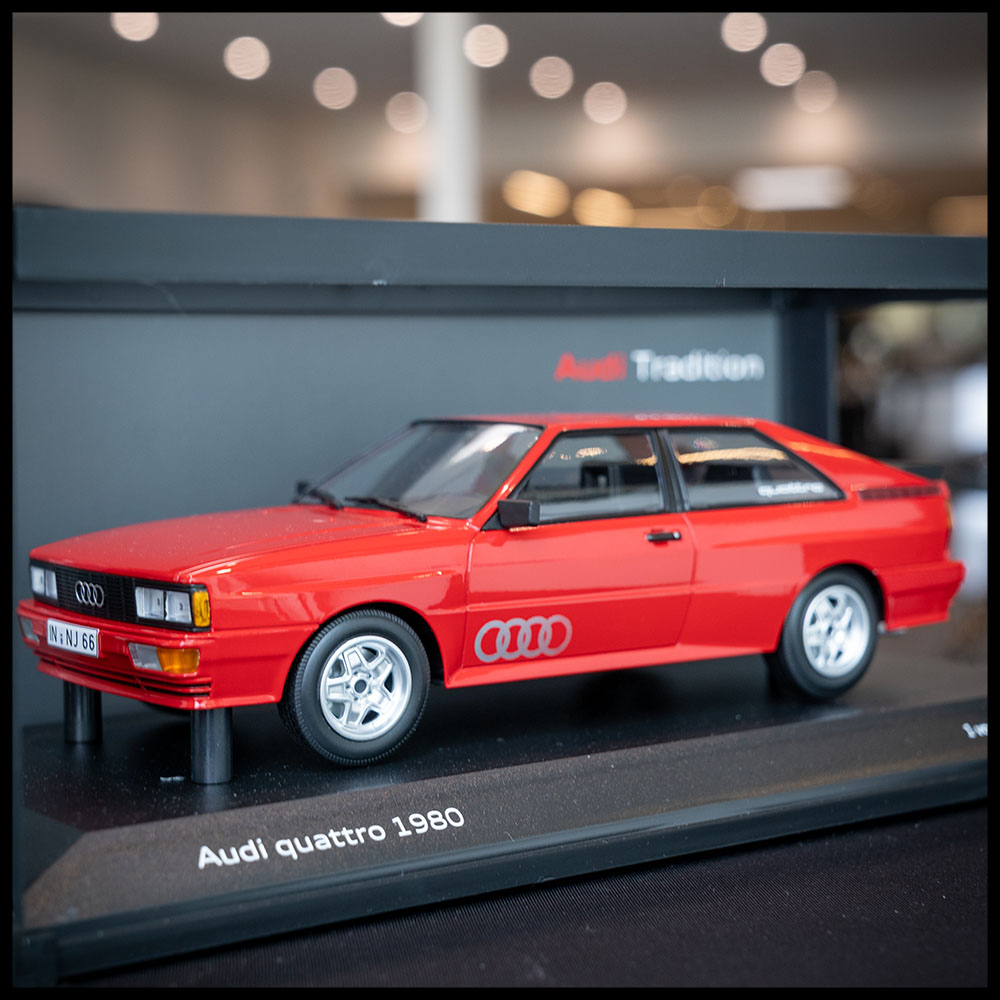 Audi Sport Quattro Tornado rood 1:18 schaalmodel MIG Motors