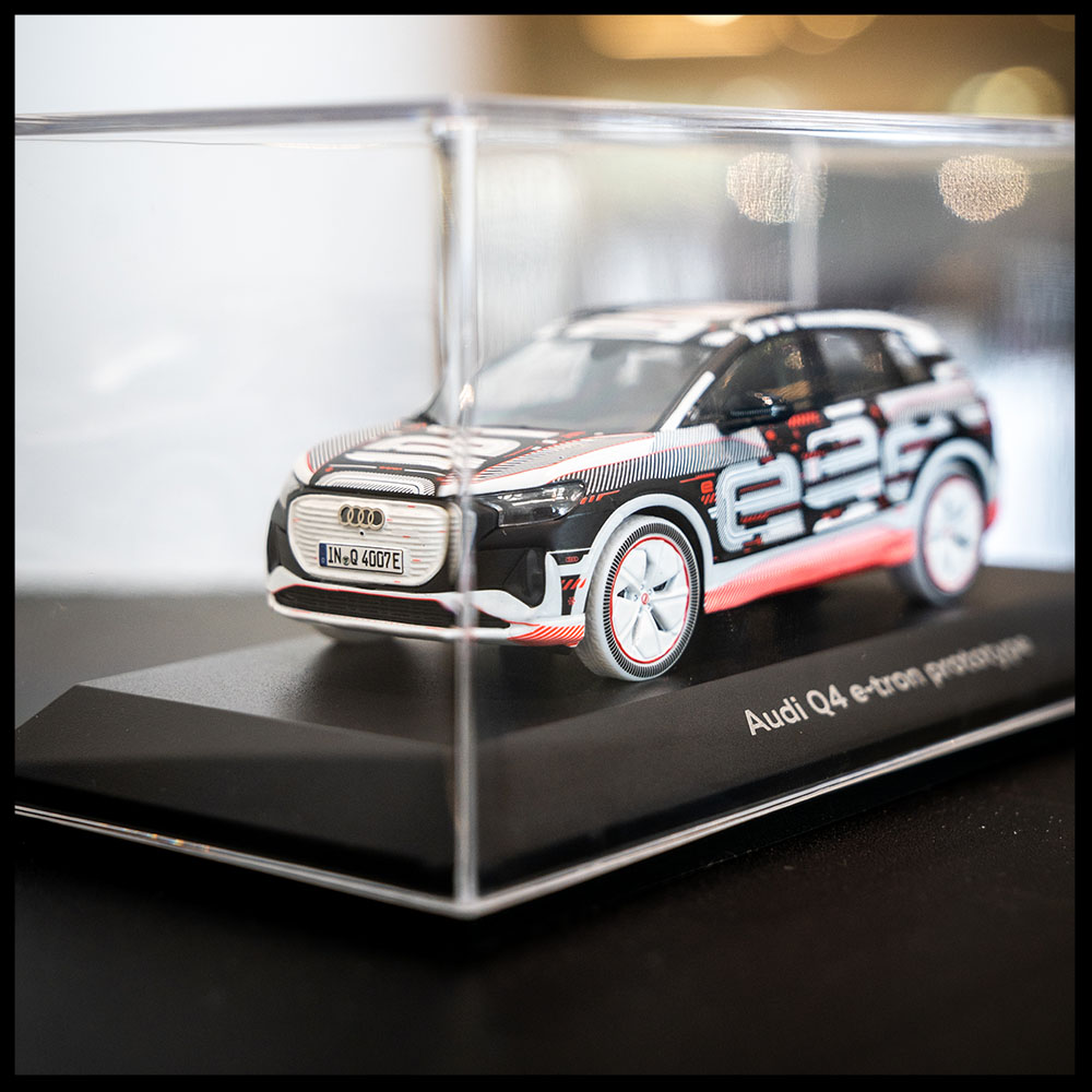 Audi Q4 e-tron prototype schaalmodel