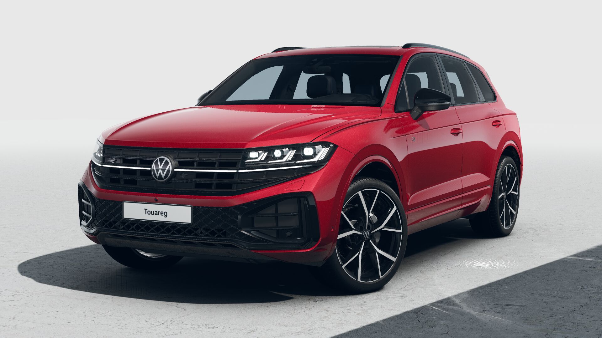 Volkswagen Touareg rood 2024