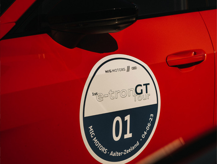 Audi e-tron GT Tour 2023 MIG Motors