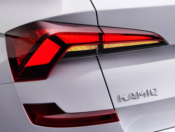 Kamiq 2024 facelift achterlicht MIG Motors