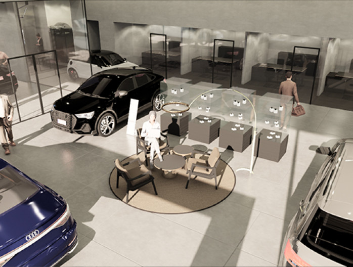 Audi showroom Aalter 2024