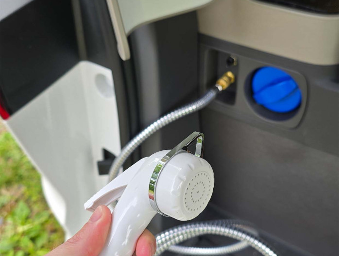 Volkswagen California buitendouche