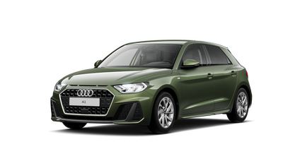 Audi A1 groen