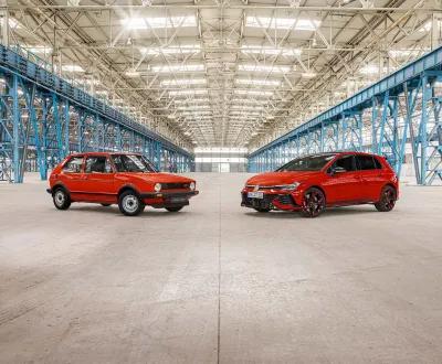 Volkswagen Golf GTI oud en nieuw 2025 vs 1976