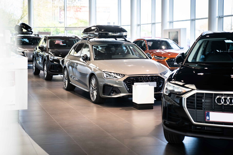 MIG Motors Gent Zuid showroom