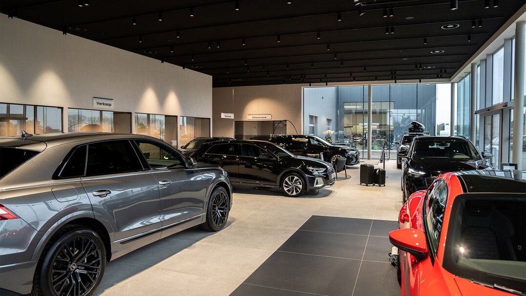 Audi showroom MIG Motors Aalter