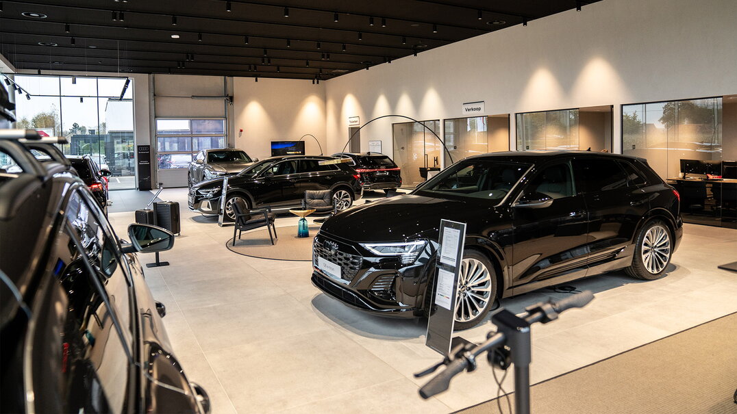 Audi showroom MIG Motors Aalter