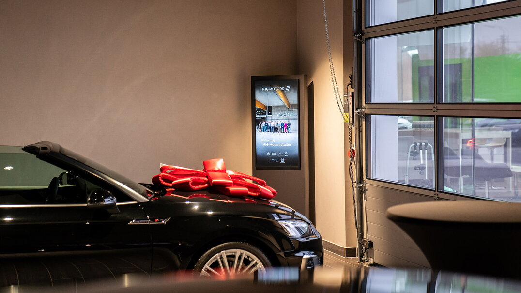 Audi showroom MIG Motors Aalter