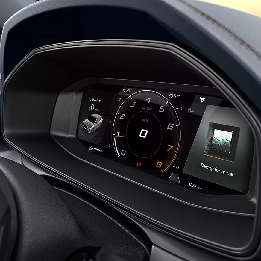 Cupra Formentor dashboard