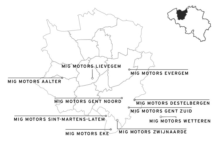 MIG Motors Map