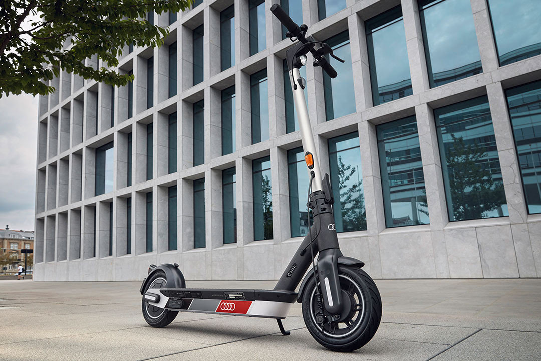 Ninebot Audi electric kick scooter powered by Segway