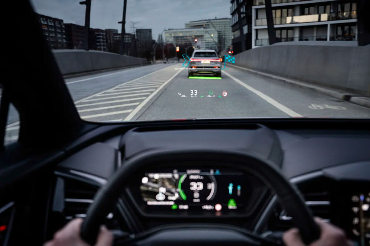Audi Q4 Heads-up display
