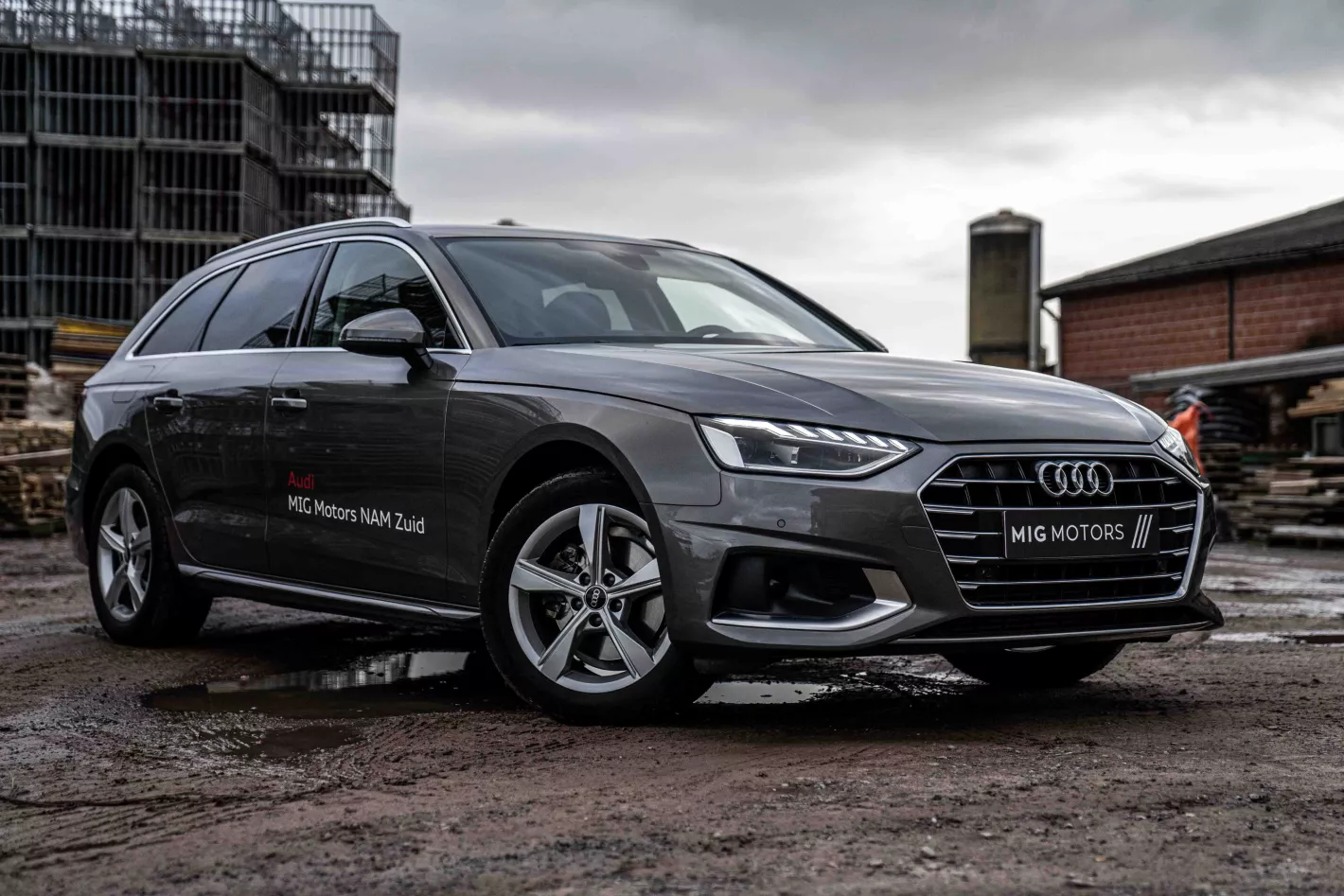 De Audi A4: sportief design, hoge functionaliteit.