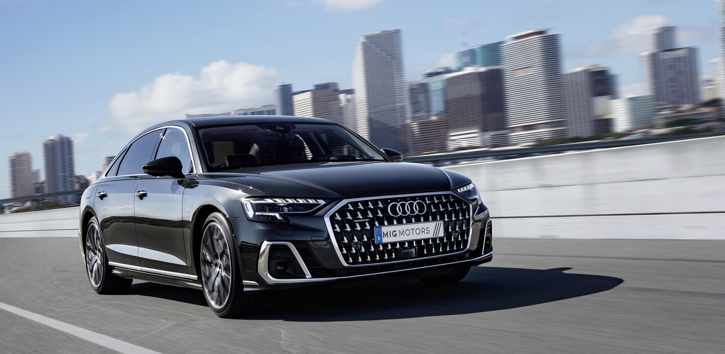 Audi A8 60 TFSI e hybride mig motors gent sint martens latem