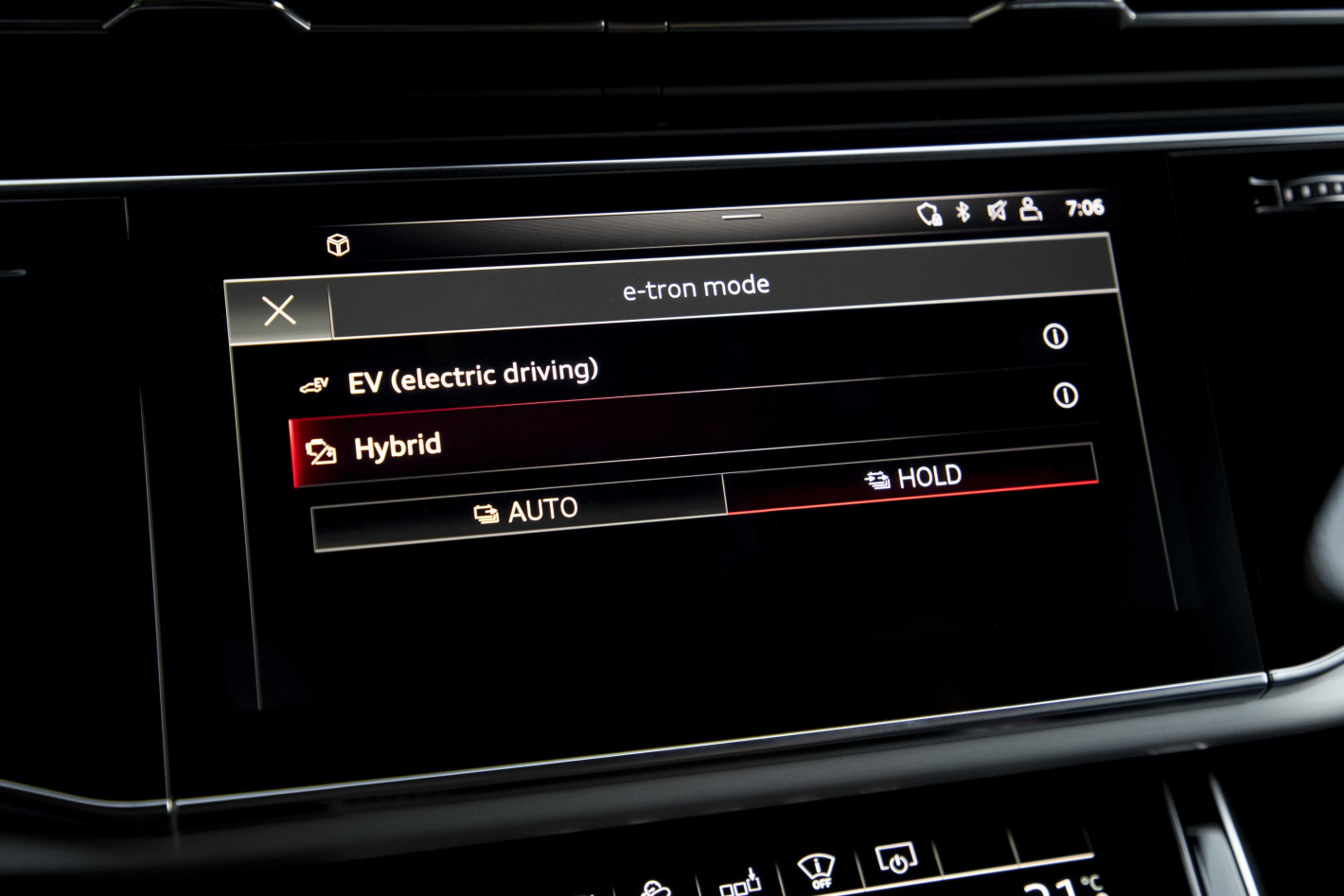 Audi Q7 TFSI e MIG Motors plug in hybride