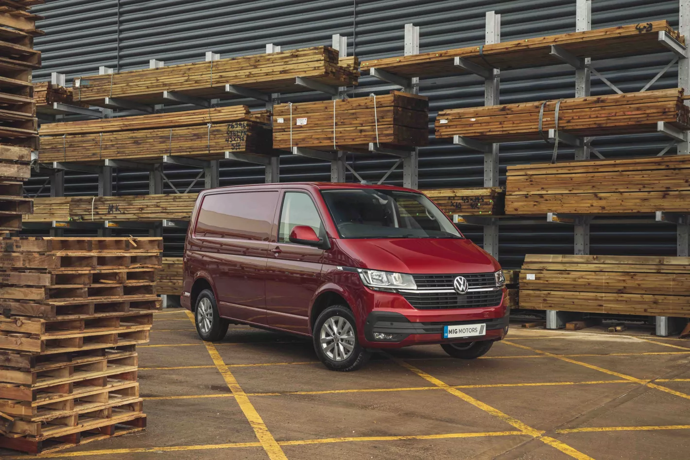 Volkswagen Transporter bedrijfsvoertuig MIG Motors Eke