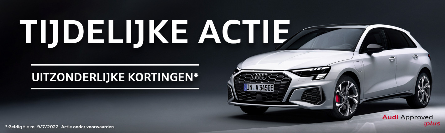 Audi A3 stock MIG MOTORS ACTIE