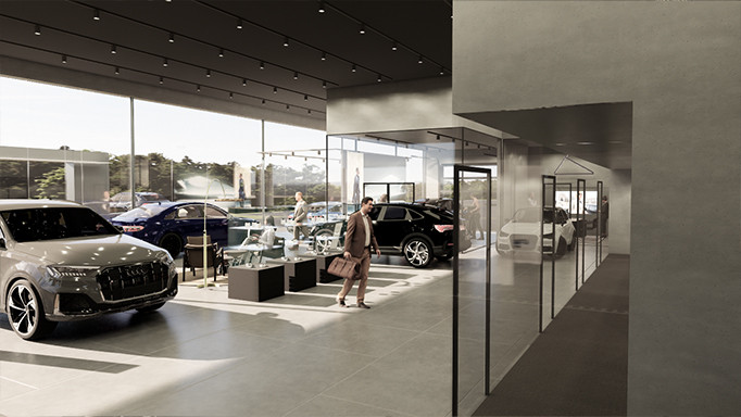 Audi showroom Aalter