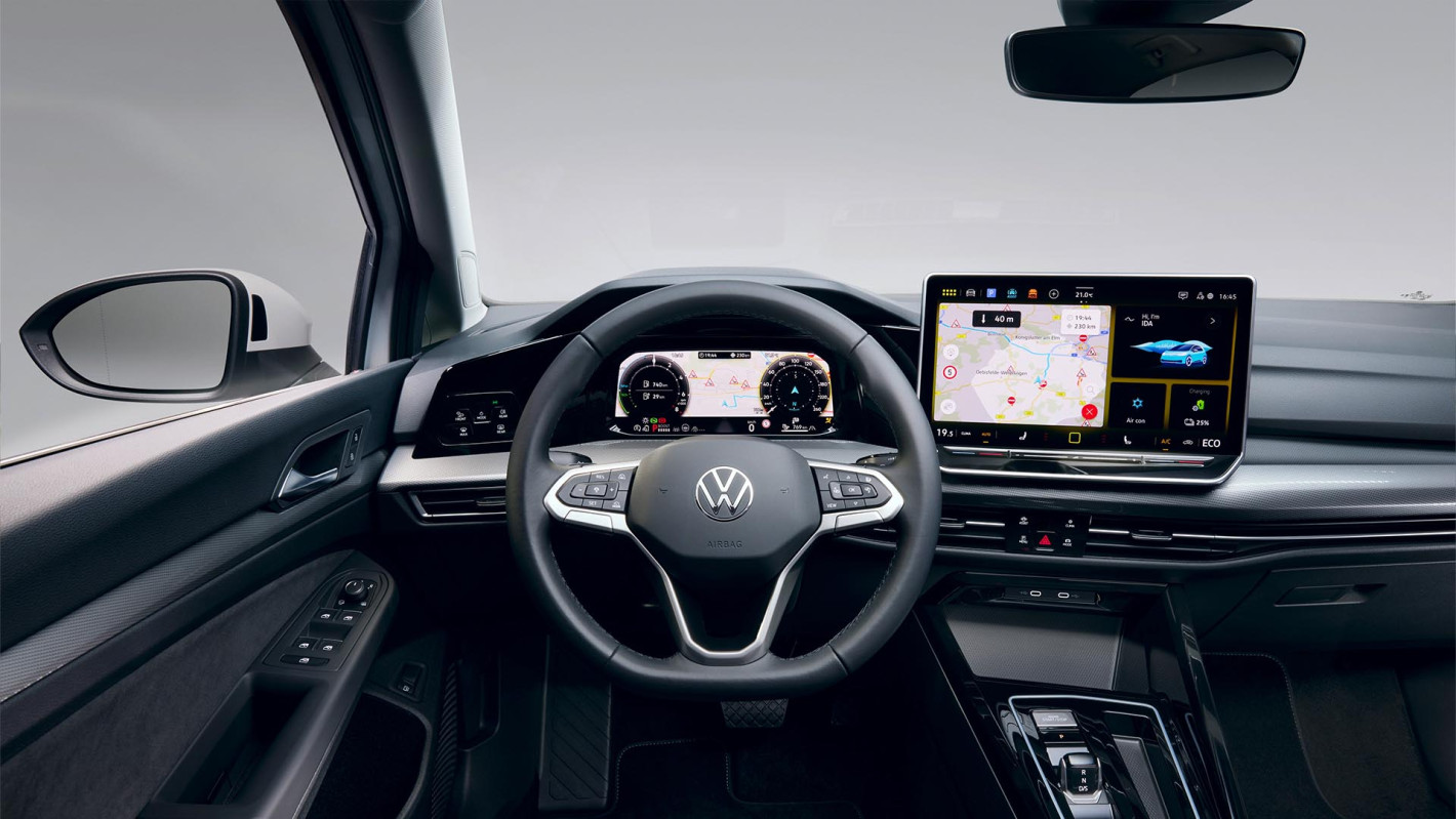 Volkswagen Golf interieur 2024