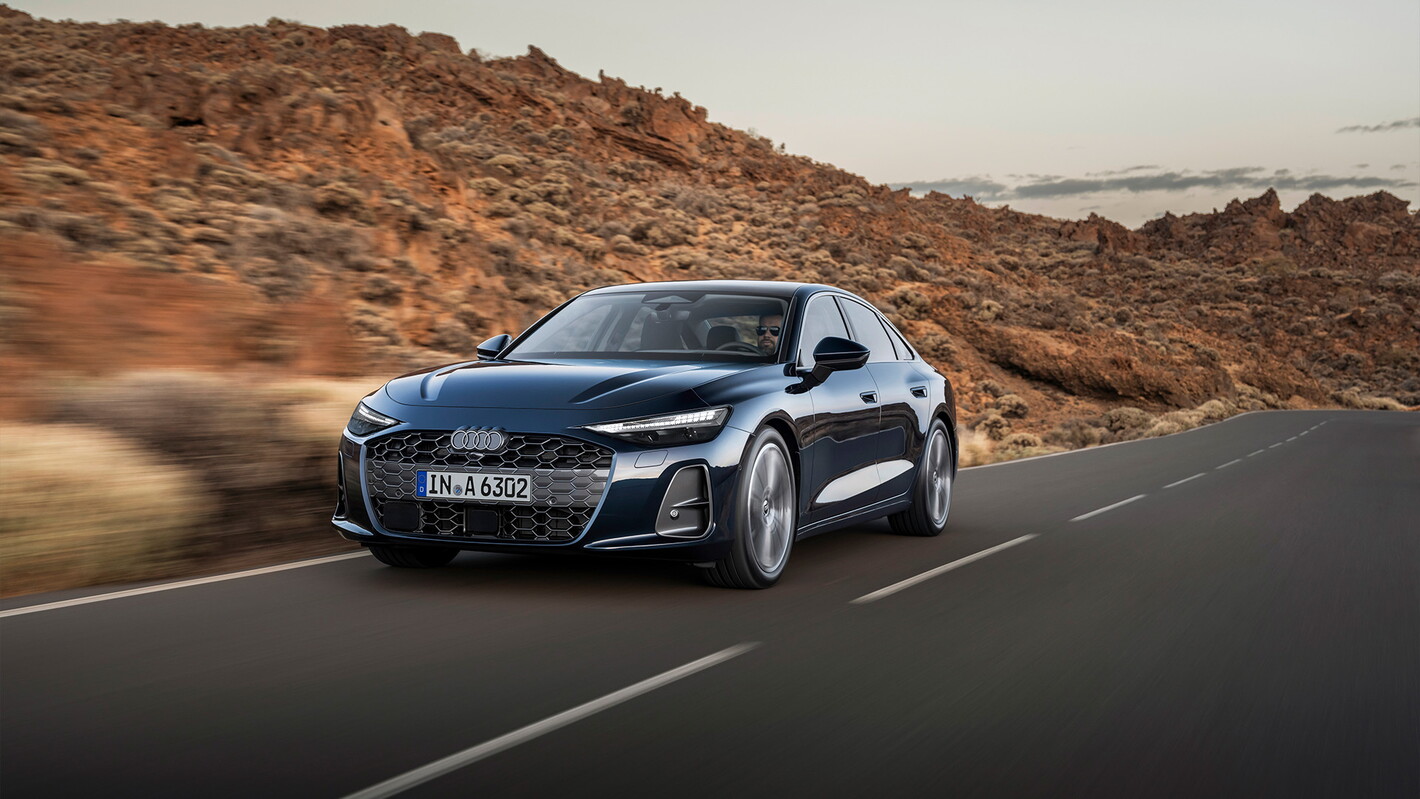 Audi A6 Berline rijdend MIG Motors 2025