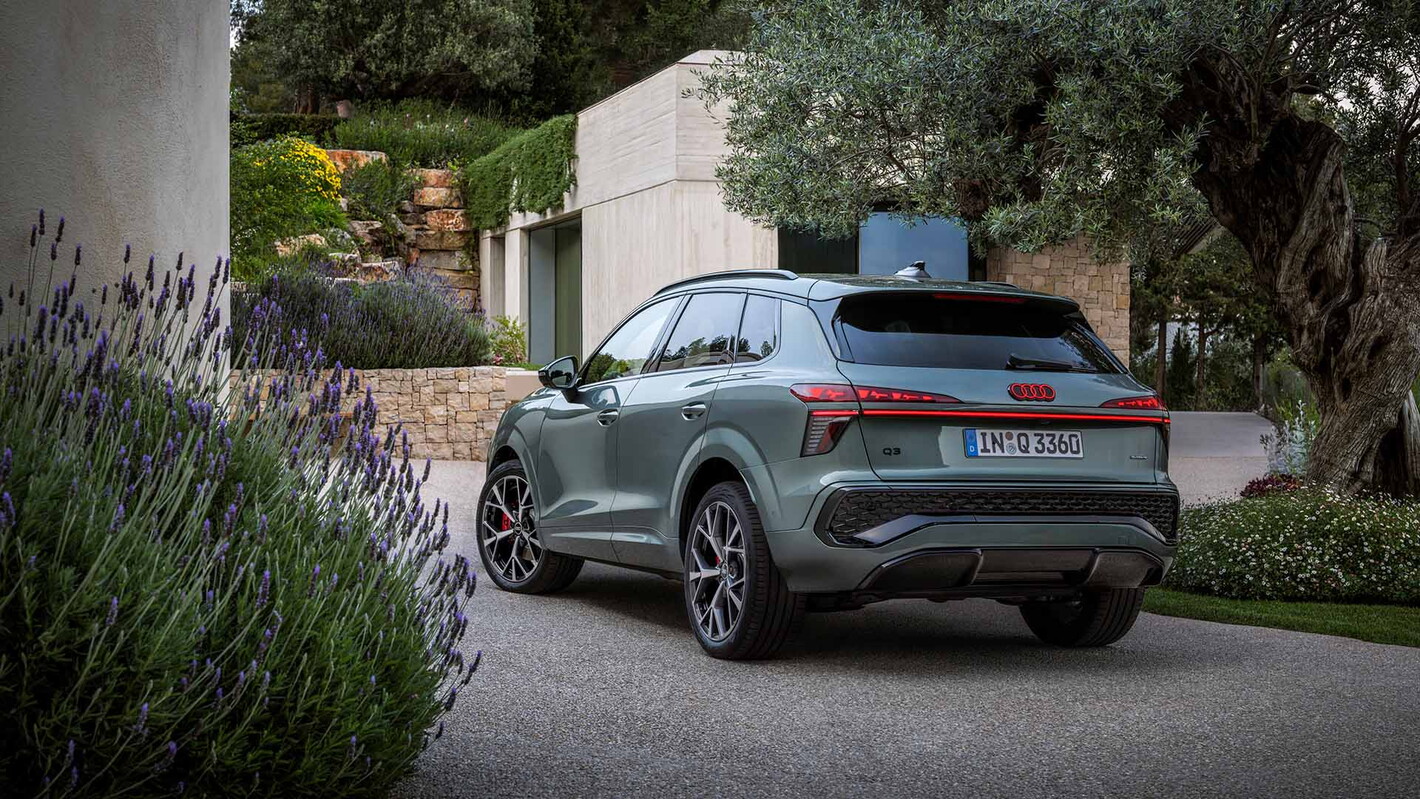 Audi Q3 2025 achterkant