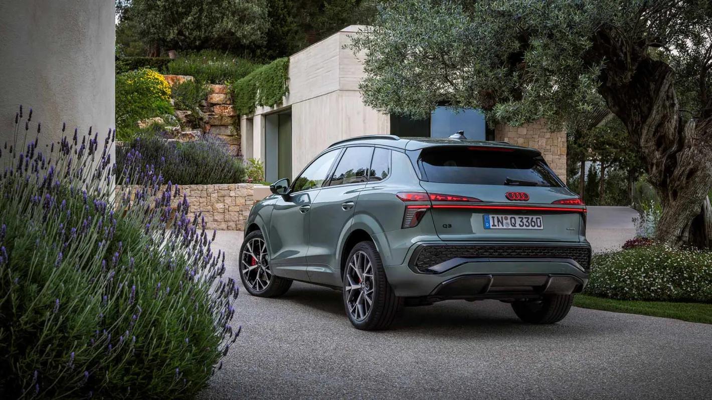 Audi Q3 2025 achterkant
