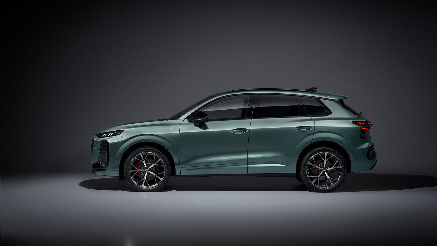 Audi Q3 zijkant 2025