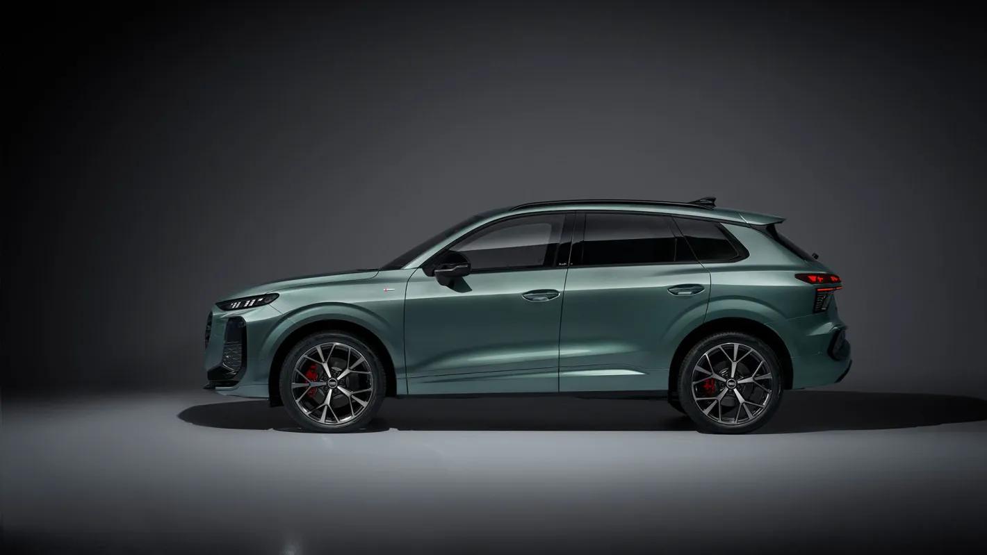 Audi Q3 zijkant 2025