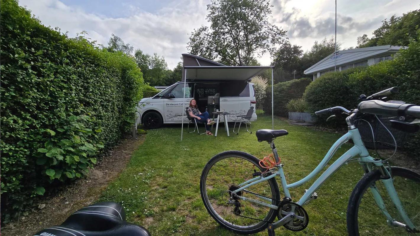 Volkswagen California camping Normandië