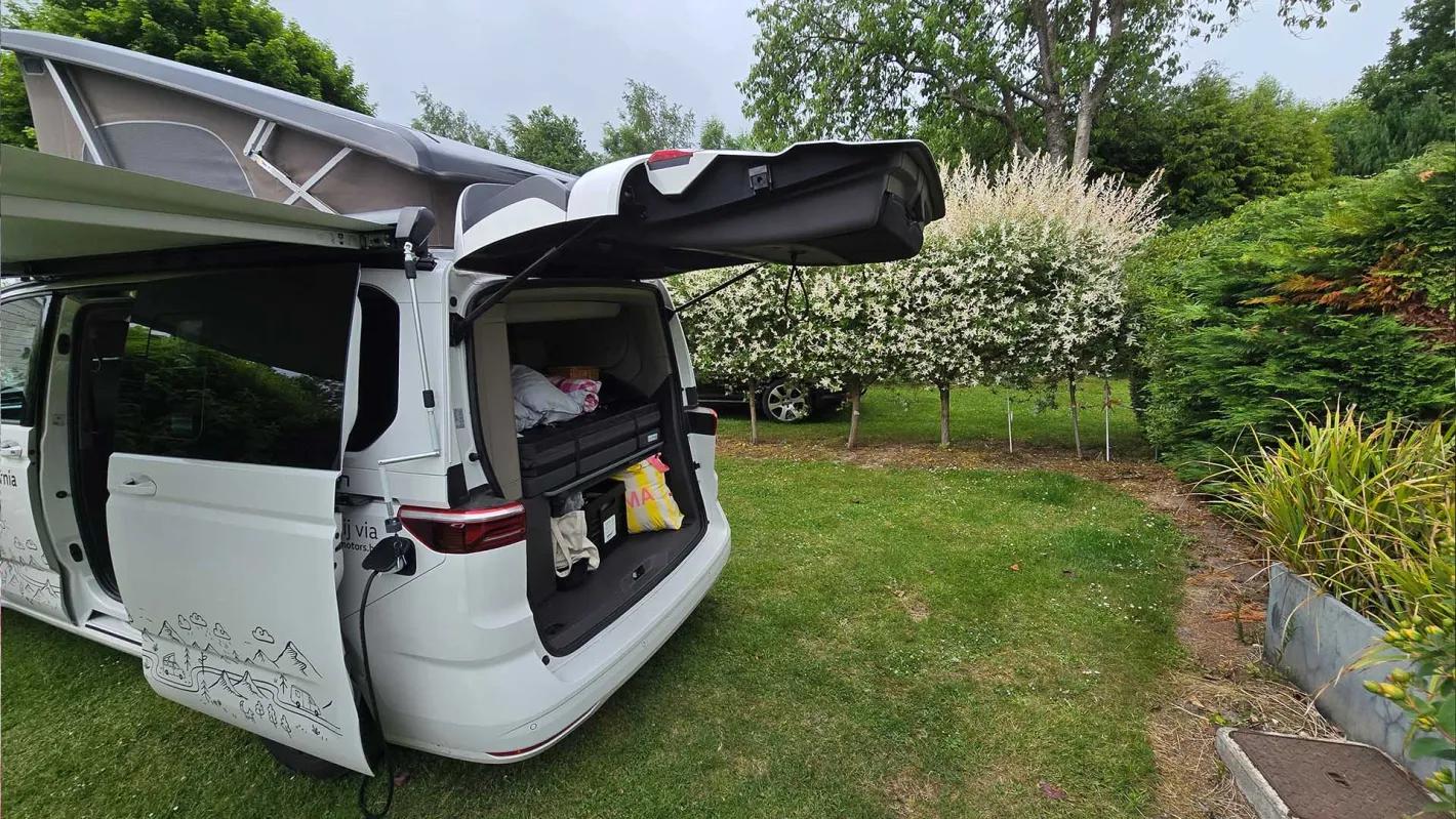 Volkswagen California camping Normandië
