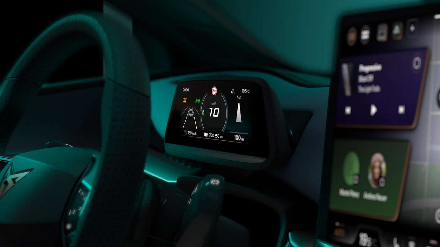 CUPRA Tavascan interieur MIG Motors