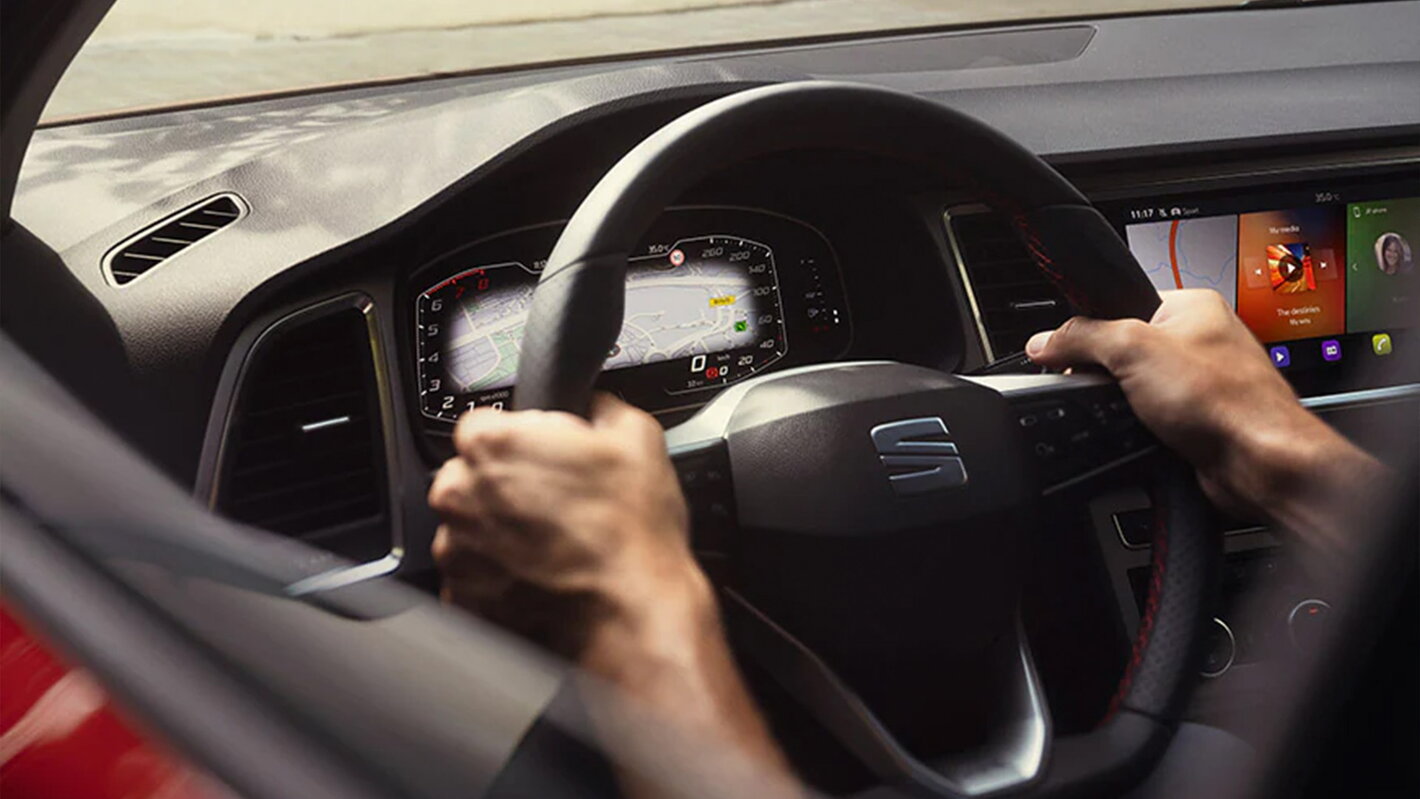 SEAT Ateca stuur interieur MIG motors