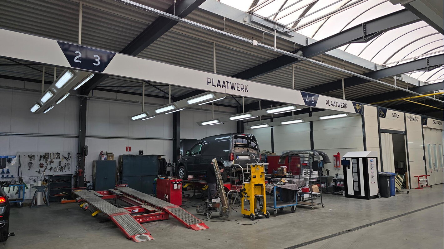 Wondercar plaatwerk aluminium MIG Motors