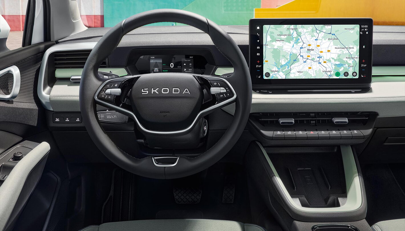 Skoda Epiq infotainment