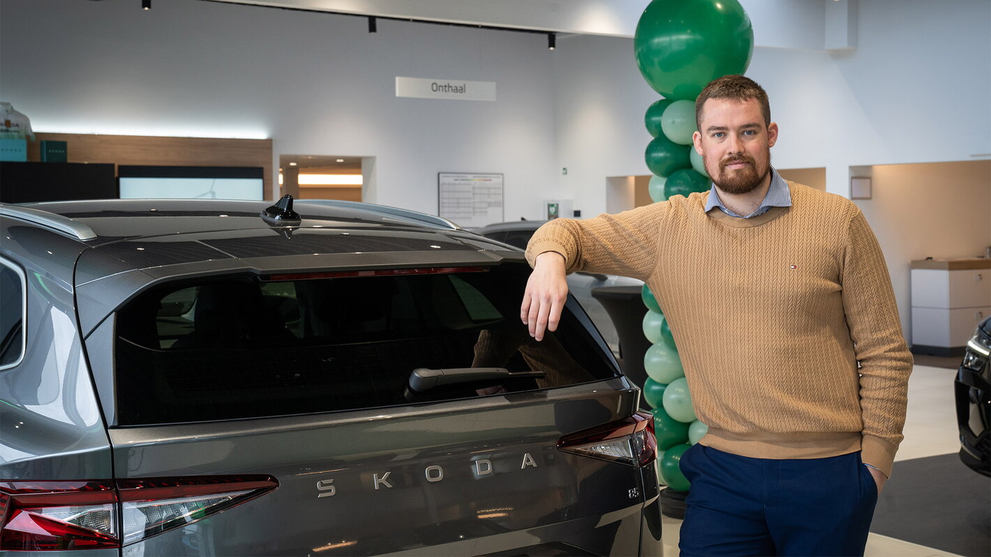 Skoda MIG Motors Eke showroom Jari Fraikin