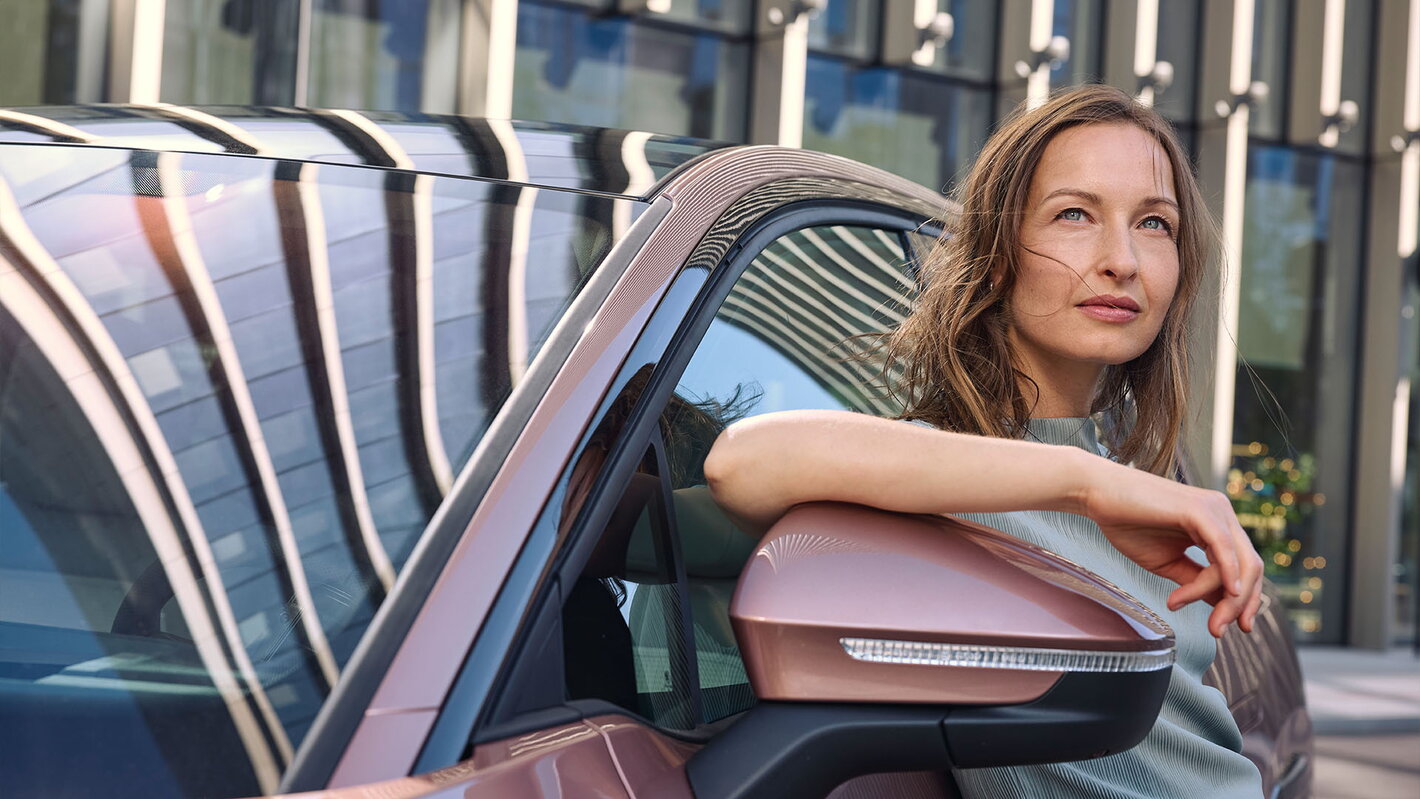 Skoda Peaq vrouw