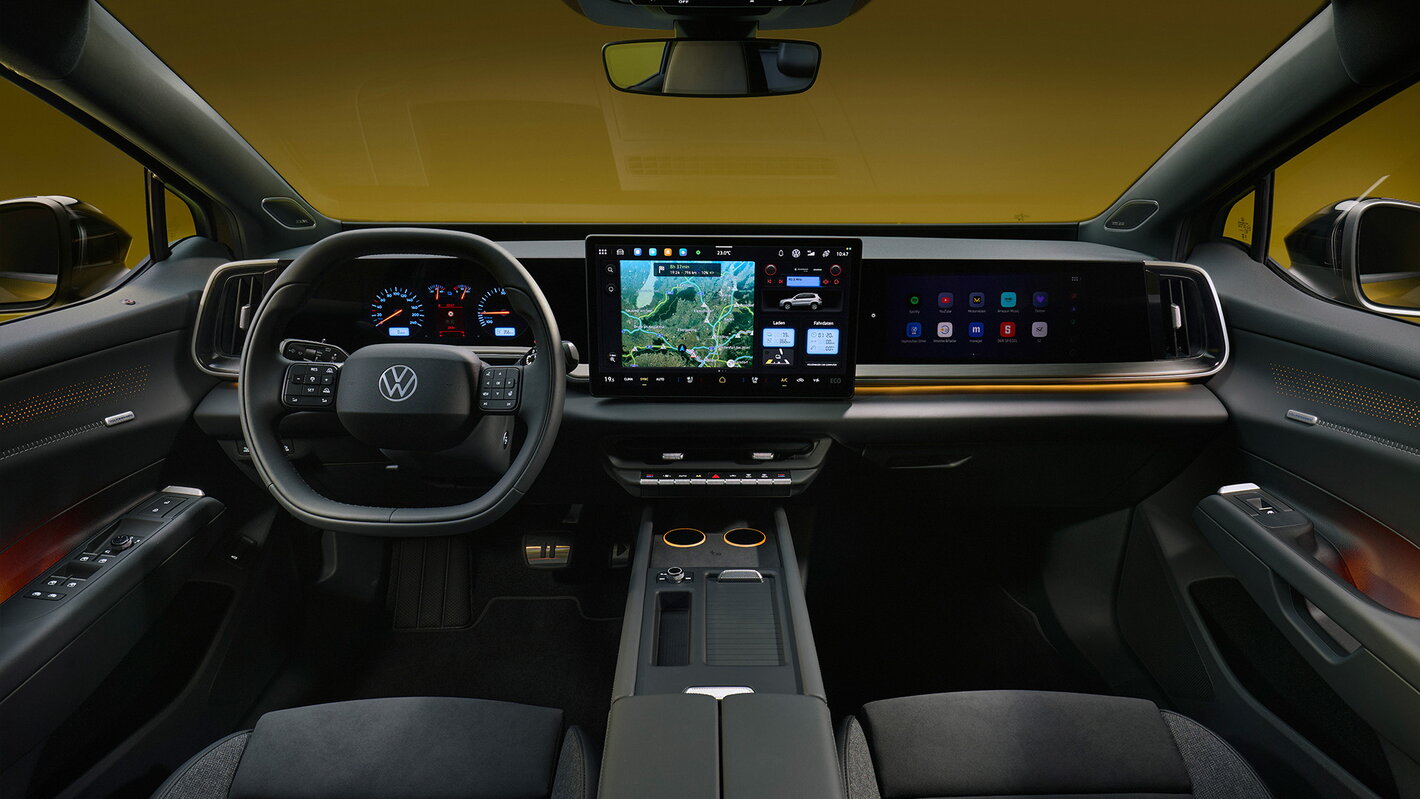 Volkswagen ID. Tiguan interieur passagiersdisplay